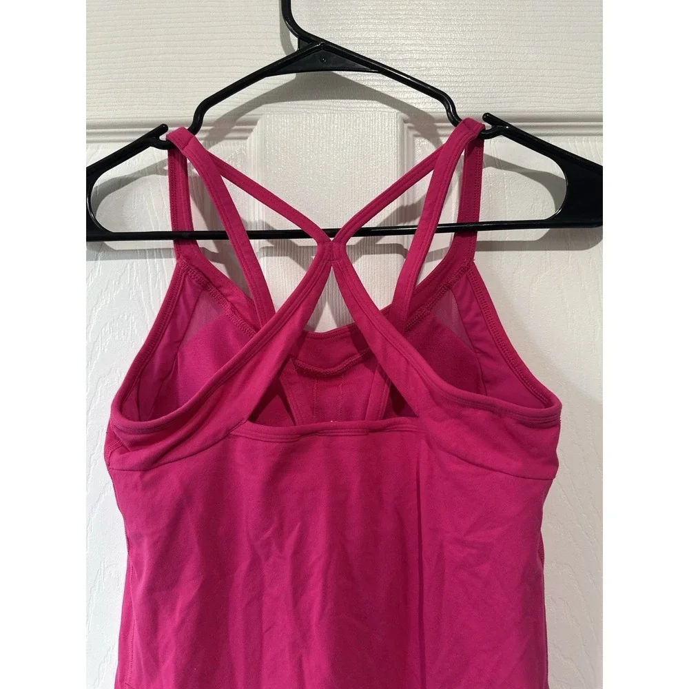 Lululemon Tank Top Hot‎ Pink Size 6